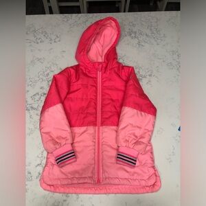 OshKosh B’gosh Pink Puffer Jacket Toddler Size 5/6